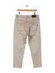 Brunello Cucinelli High-Rise Straight Leg Jeans