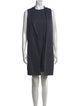 Brunello Cucinelli Striped Mini Dress