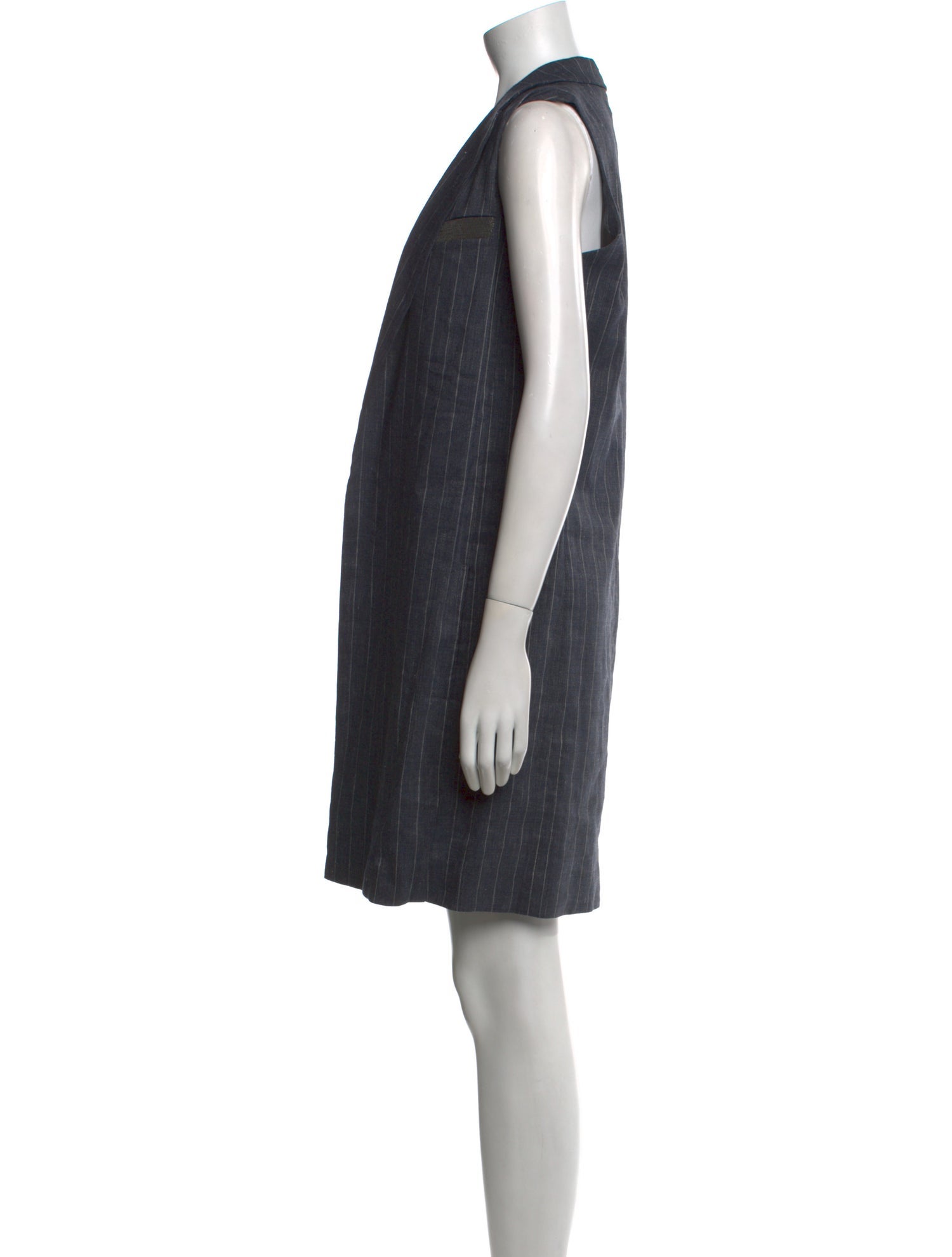 Brunello Cucinelli Striped Mini Dress