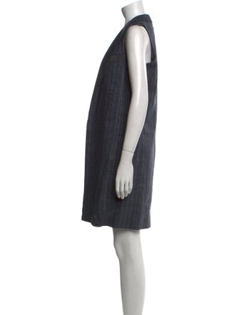 Brunello Cucinelli Striped Mini Dress