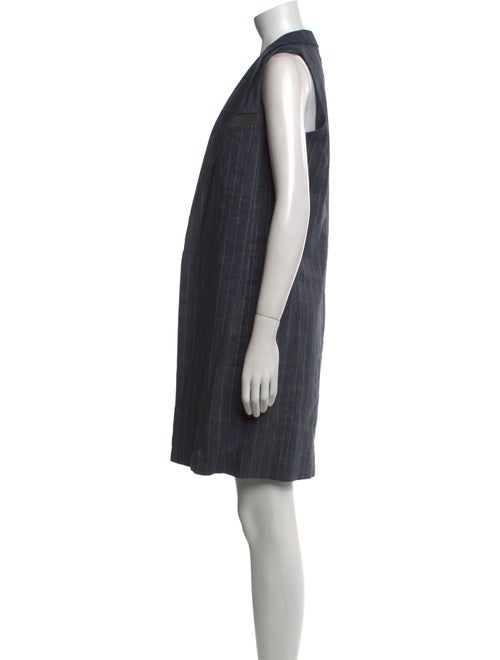 Brunello Cucinelli Striped Mini Dress