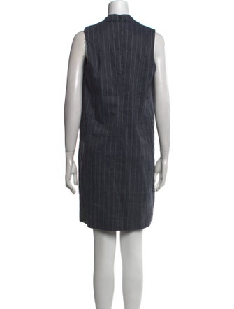 Brunello Cucinelli Striped Mini Dress