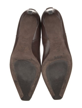 Brunello Cucinelli Leather Beaded Accents Chelsea Boots