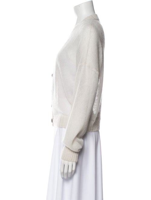 Brunello Cucinelli Mohair V-Neck Sweater