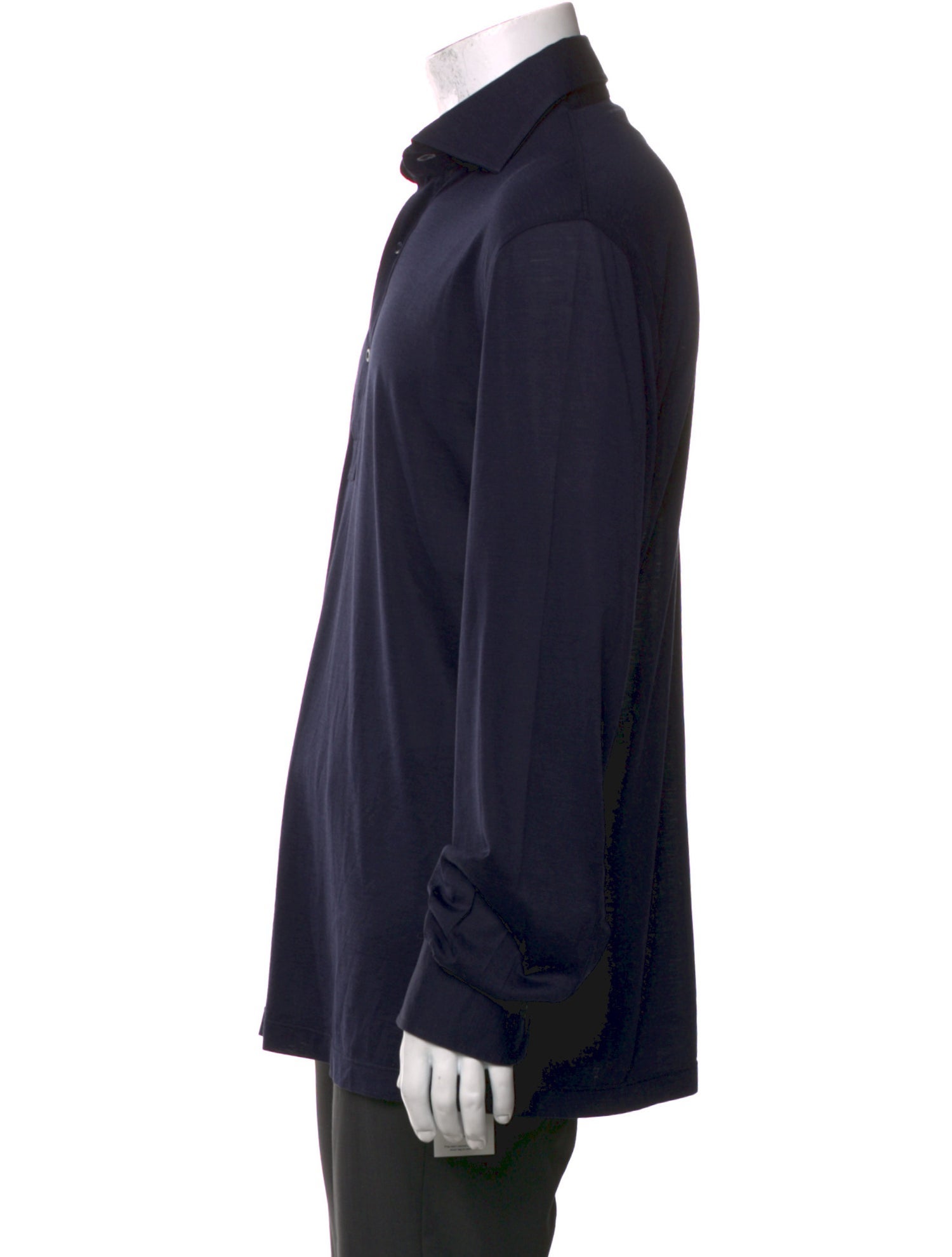 Brunello Cucinelli Silk Collar Polo Shirt