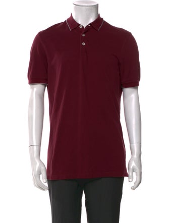 Brunello Cucinelli Collar Short Sleeve Polo Shirt