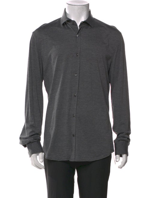 Brunello Cucinelli Silk Collar Polo Shirt