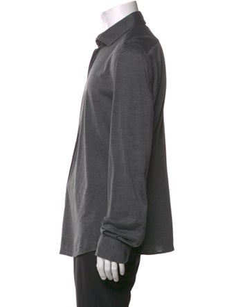 Brunello Cucinelli Silk Collar Polo Shirt