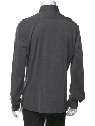 Brunello Cucinelli Silk Collar Polo Shirt