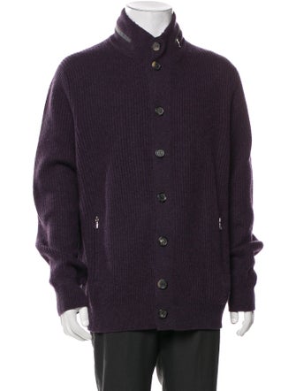 Brunello Cucinelli Cashmere Turtleneck Cardigan