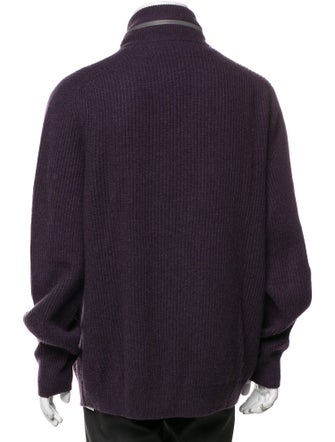 Brunello Cucinelli Cashmere Turtleneck Cardigan