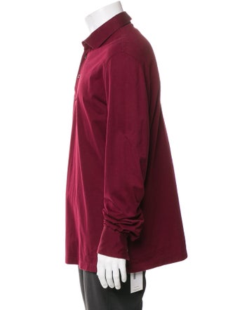 Brunello Cucinelli Collar Long Sleeve Polo Shirt