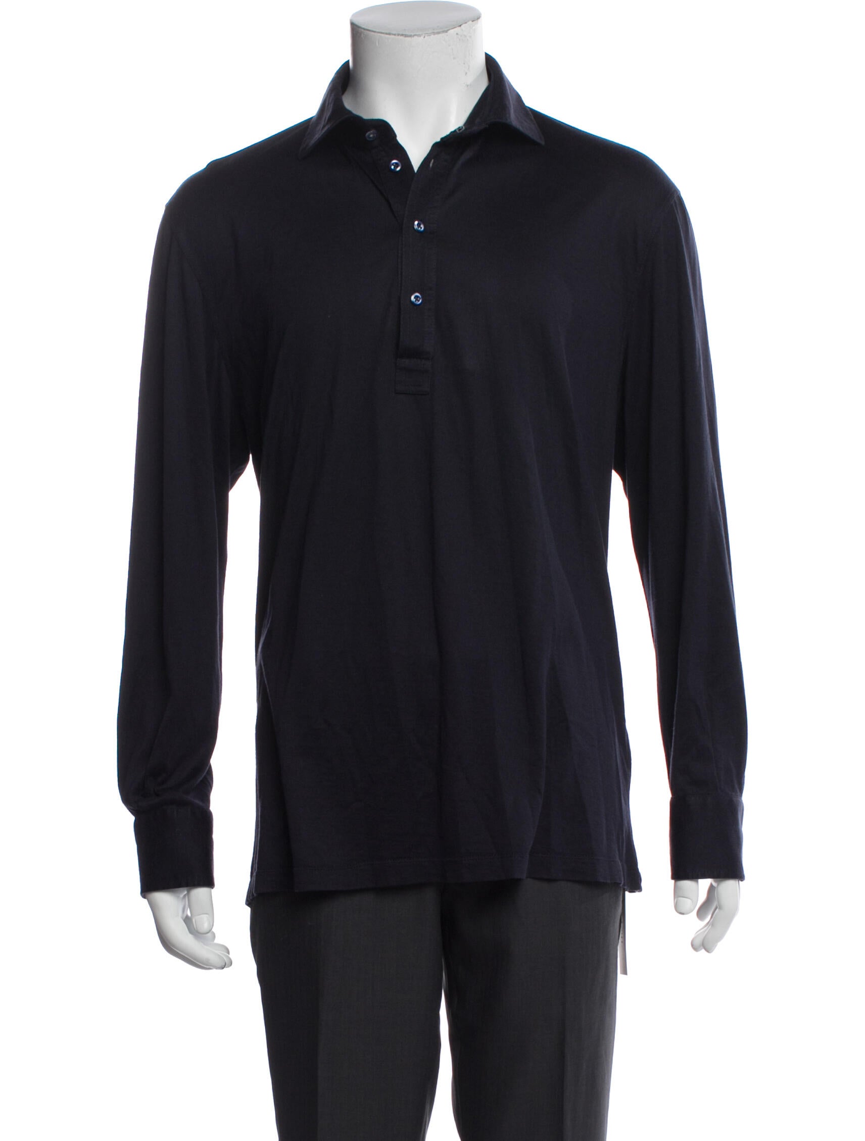 Brunello Cucinelli Silk Long Sleeve Shirt