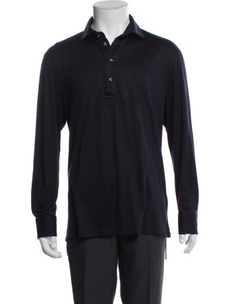 Brunello Cucinelli Silk Long Sleeve Shirt