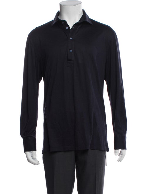 Brunello Cucinelli Silk Long Sleeve Shirt