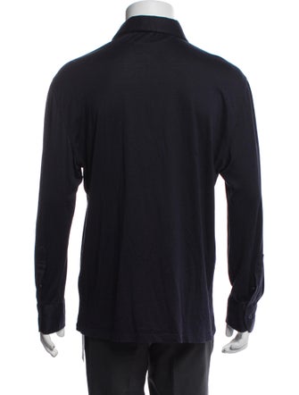 Brunello Cucinelli Silk Long Sleeve Shirt