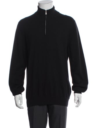 Brunello Cucinelli Cashmere Turtleneck Polo Sweater