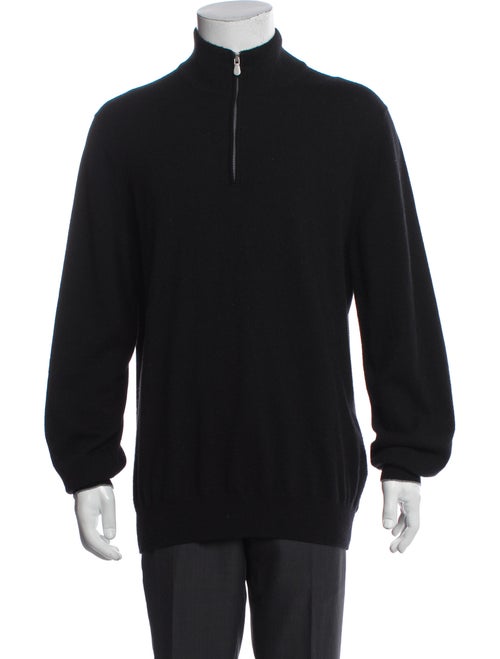 Brunello Cucinelli Cashmere Turtleneck Polo Sweater