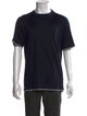 Brunello Cucinelli Silk Crew Neck T-Shirt