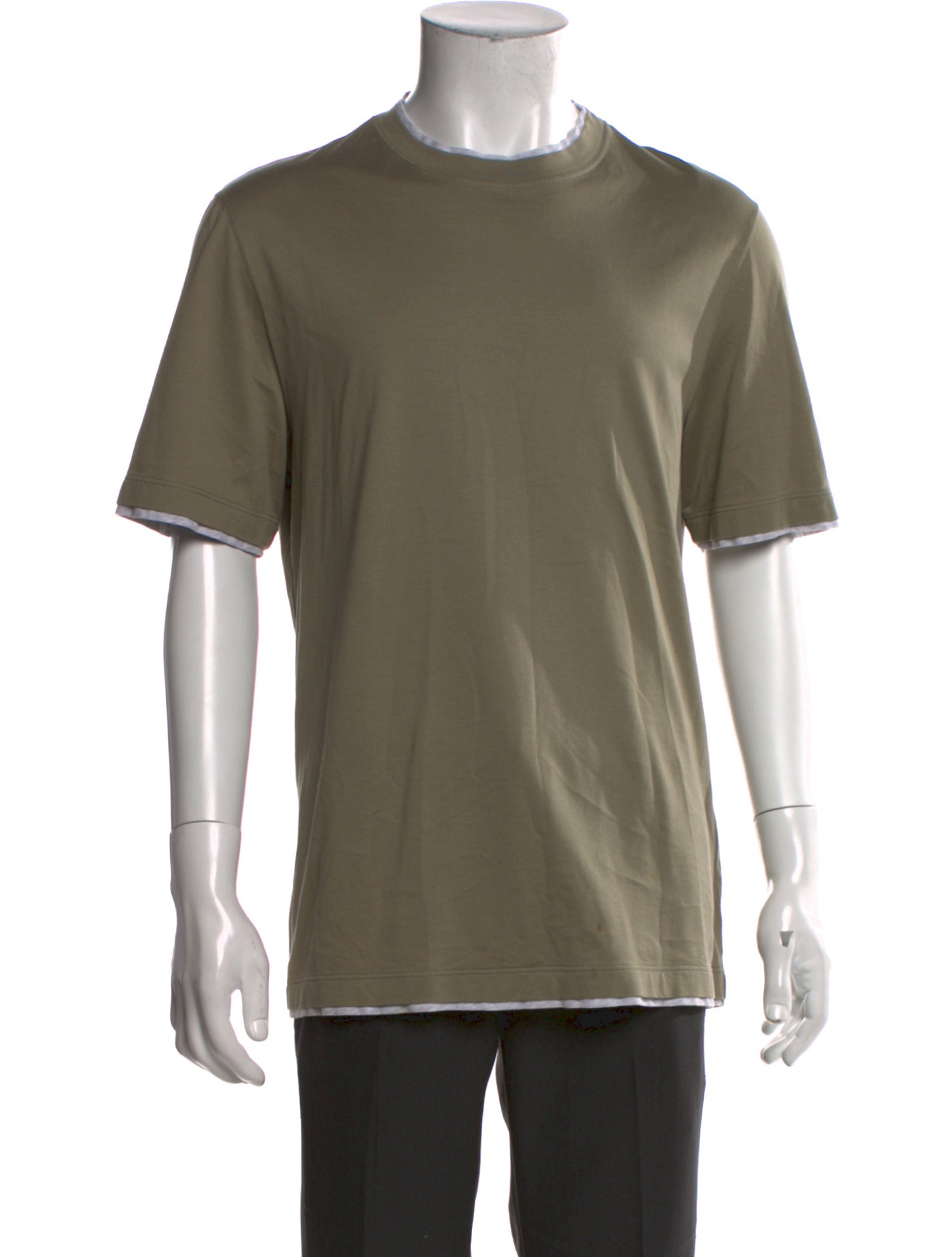 Brunello Cucinelli Crew Neck Short Sleeve T-Shirt