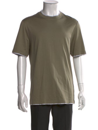 Brunello Cucinelli Crew Neck Short Sleeve T-Shirt