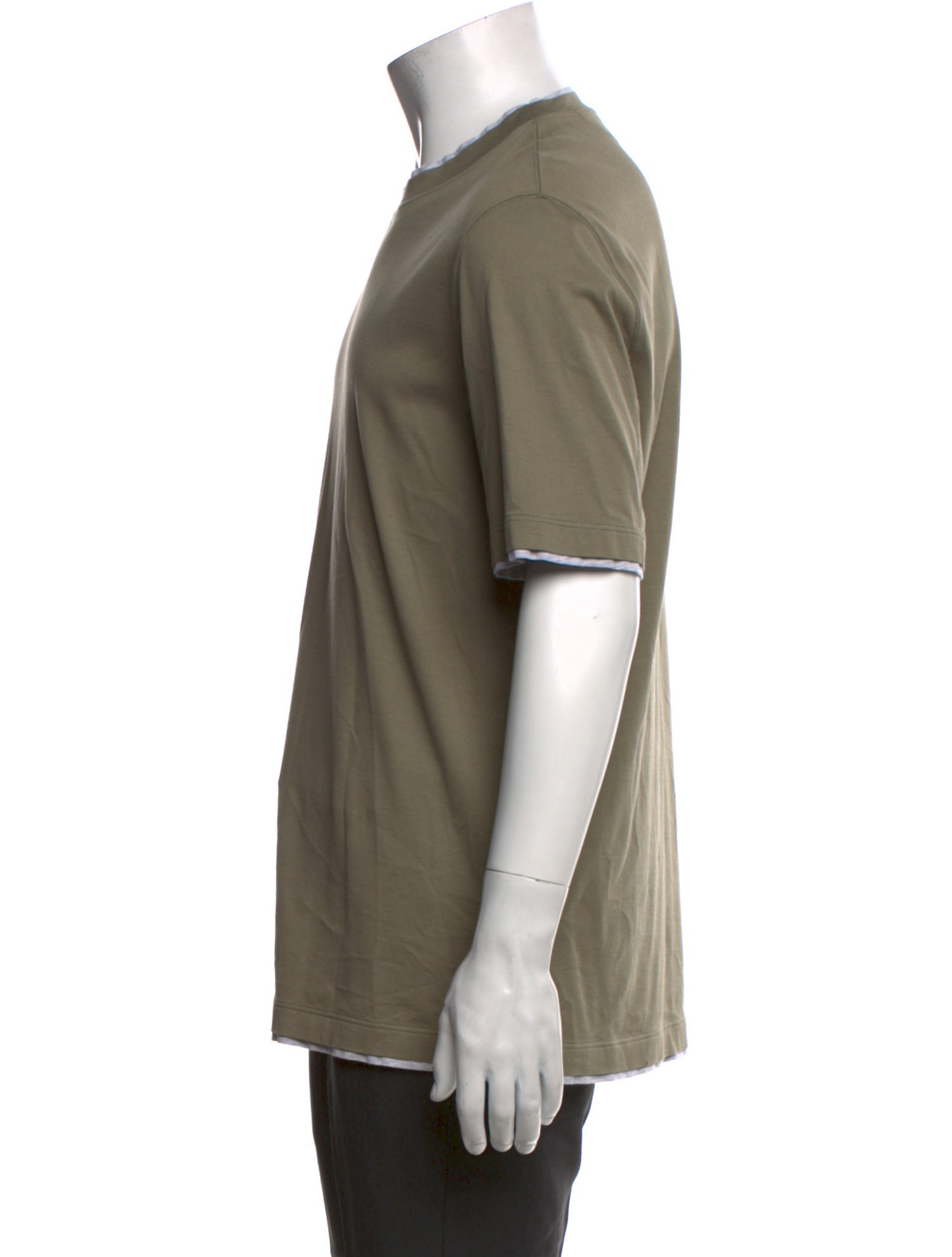 Brunello Cucinelli Crew Neck Short Sleeve T-Shirt