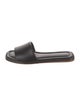 Brunello Cucinelli Monili Leather Slides