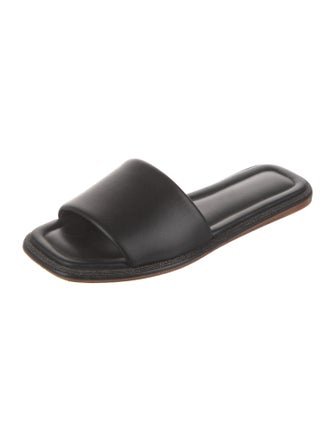 Brunello Cucinelli Monili Leather Slides