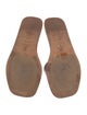 Brunello Cucinelli Monili Leather Slides