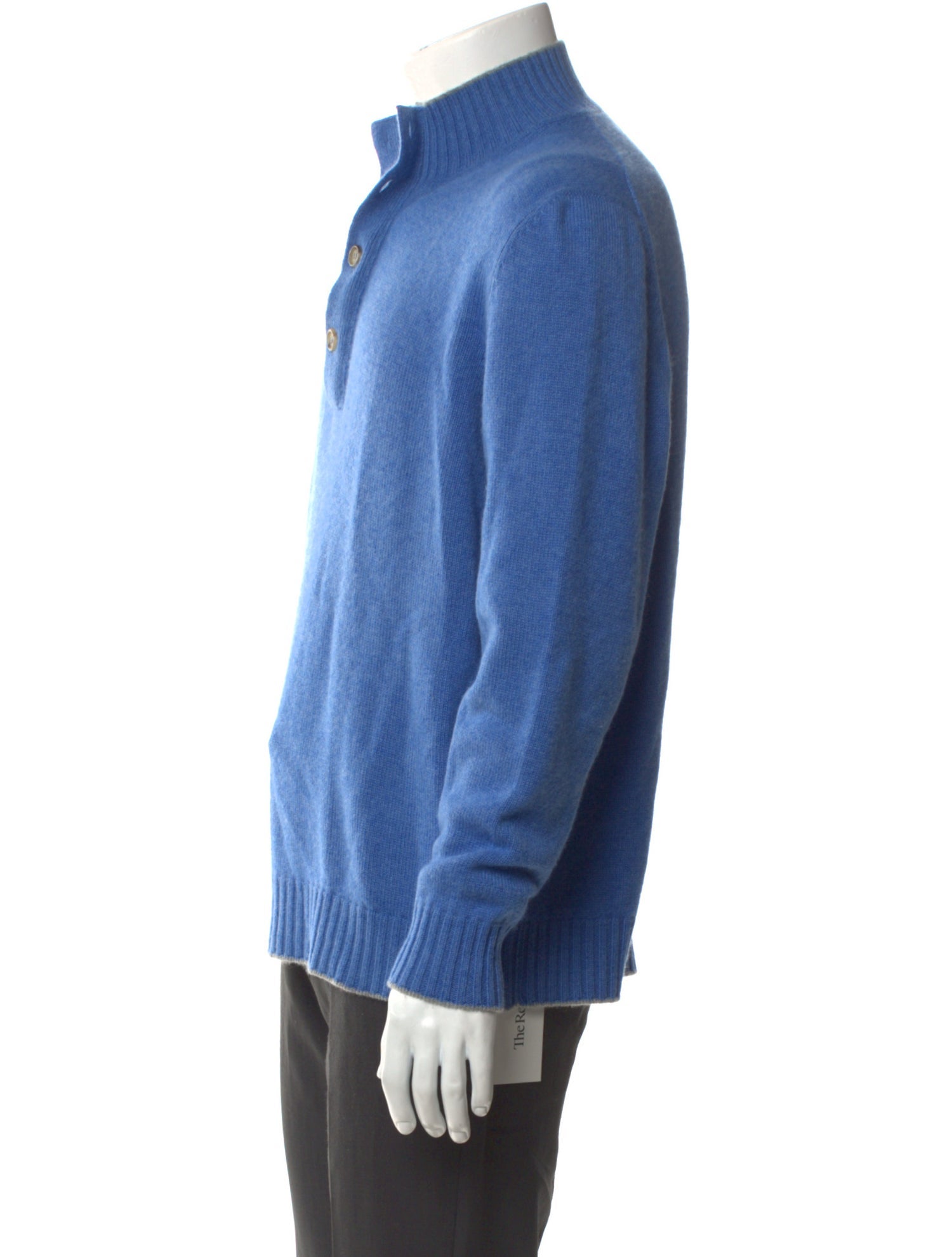 Brunello Cucinelli Cashmere Mock Neck Polo Sweater
