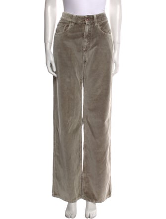 Brunello Cucinelli Wide Leg Pants