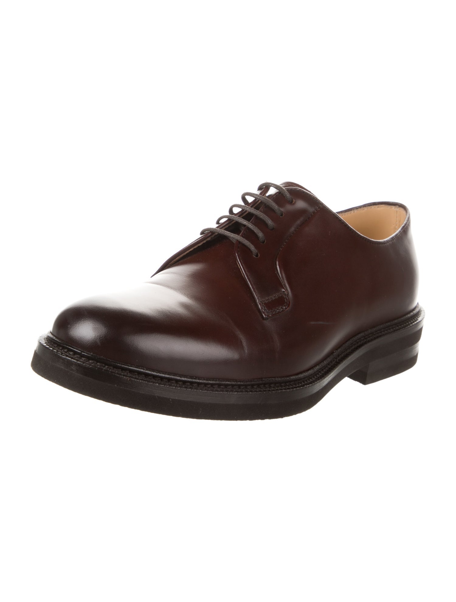 Brunello Cucinelli Leather Derby Shoes