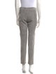 Brunello Cucinelli Leather Straight Leg Pants