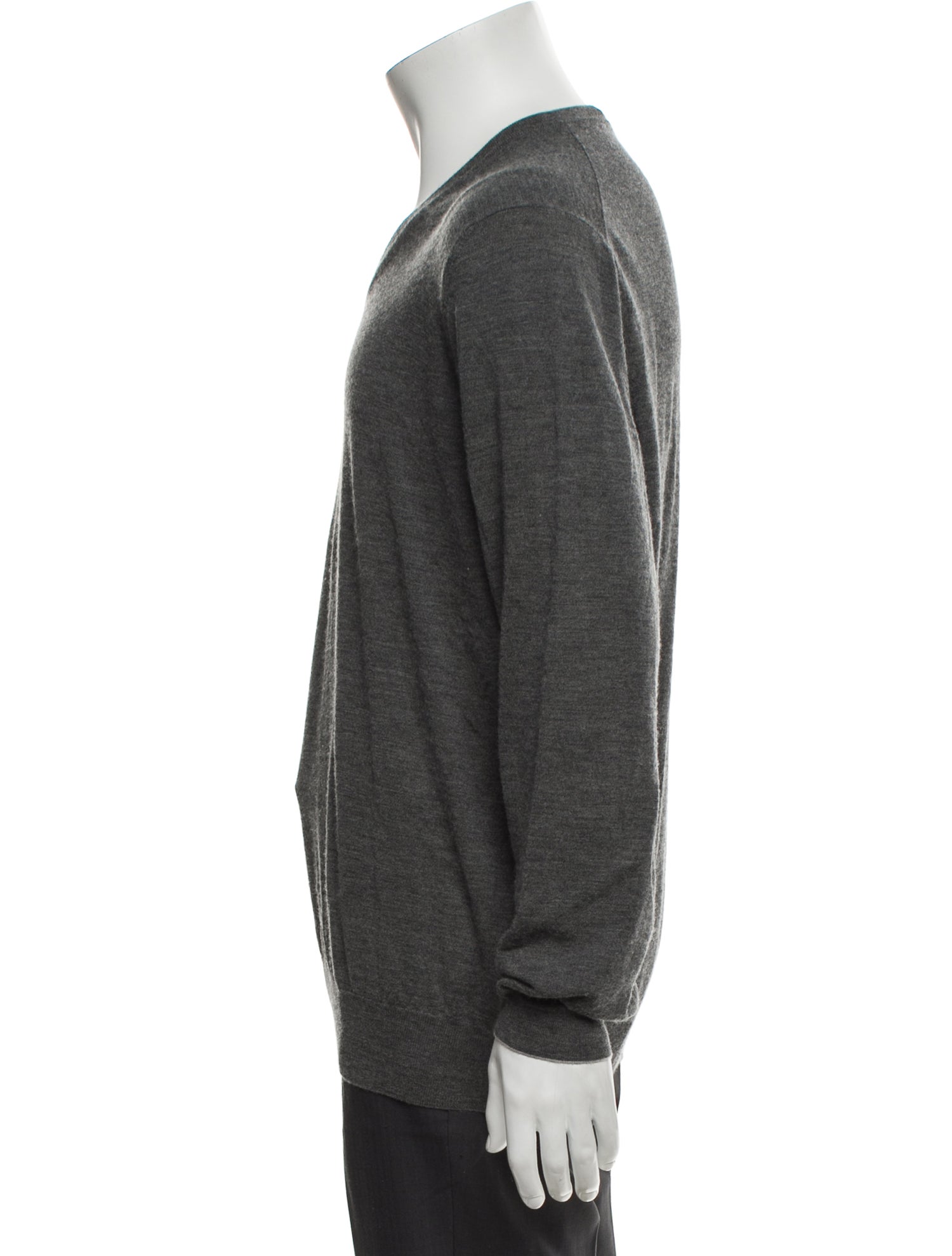 Brunello Cucinelli Virgin Wool V-Neck Pullover