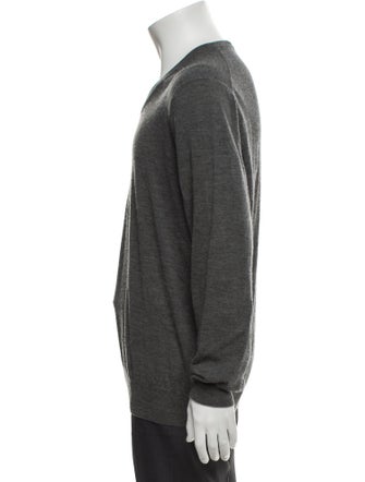 Brunello Cucinelli Virgin Wool V-Neck Pullover