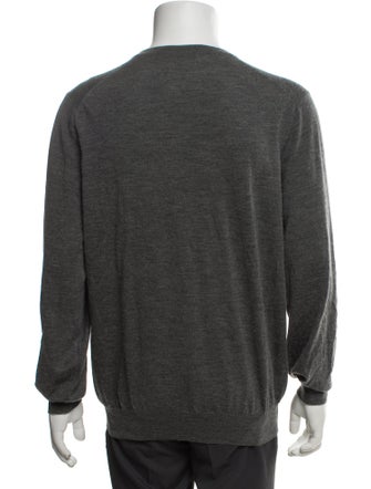 Brunello Cucinelli Virgin Wool V-Neck Pullover