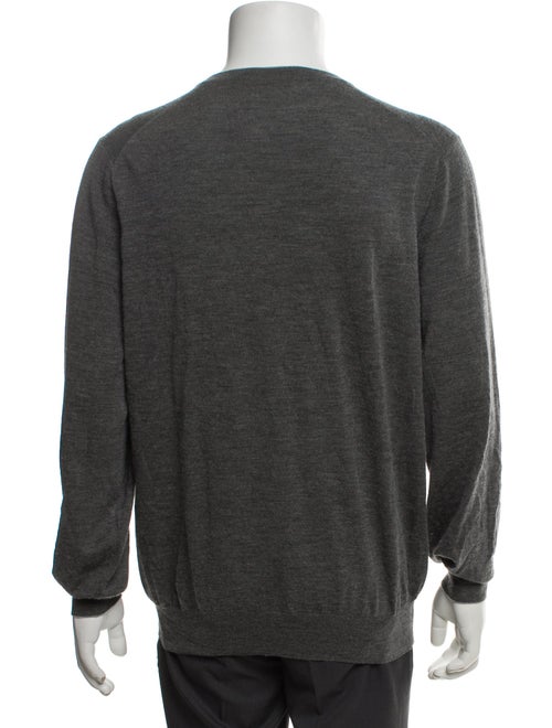 Brunello Cucinelli Virgin Wool V-Neck Pullover