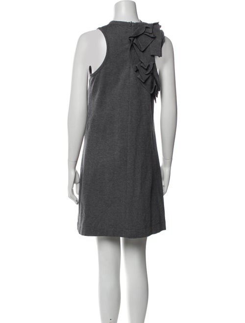 Brunello Cucinelli Crew Neck Mini Dress
