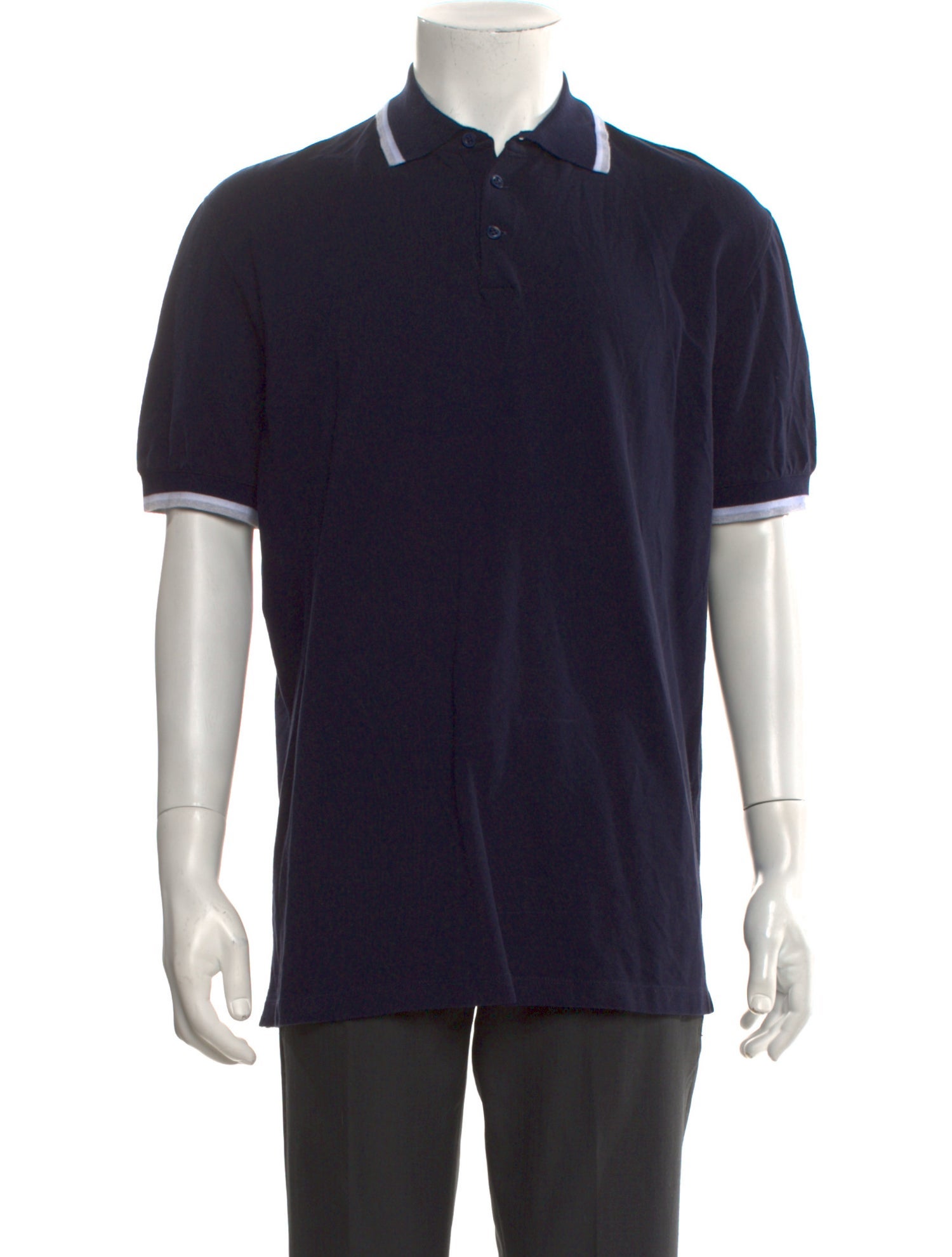 Brunello Cucinelli Collar Short Sleeve Polo Shirt