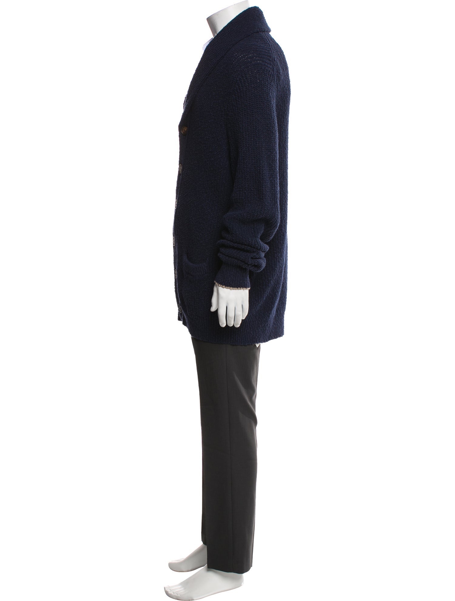 Brunello Cucinelli Collar Long Sleeve Cardigan