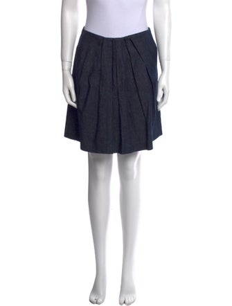 Brunello Cucinelli Pleated Accents Mini Skirt