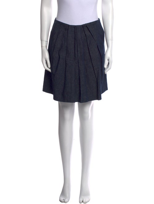 Brunello Cucinelli Pleated Accents Mini Skirt