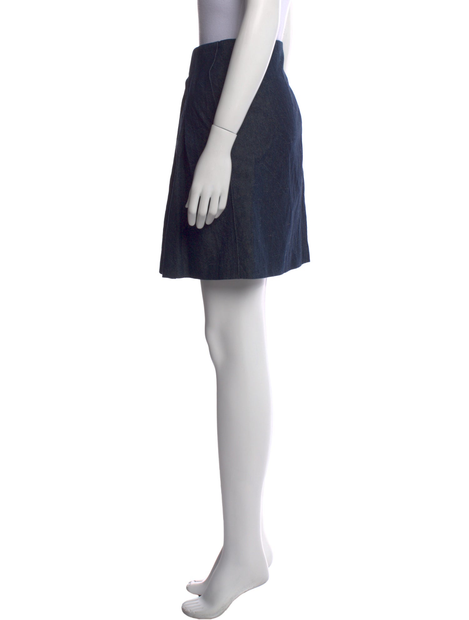 Brunello Cucinelli Pleated Accents Mini Skirt