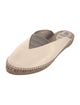 Brunello Cucinelli Monili Leather Espadrilles