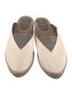 Brunello Cucinelli Monili Leather Espadrilles