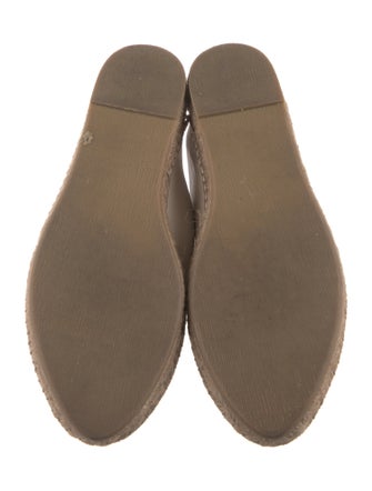 Brunello Cucinelli Monili Leather Espadrilles