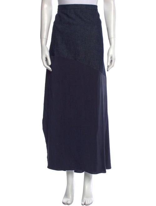 Brunello Cucinelli Silk Long Skirt