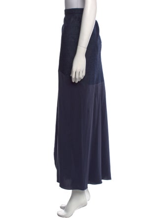 Brunello Cucinelli Silk Long Skirt