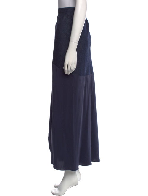 Brunello Cucinelli Silk Long Skirt