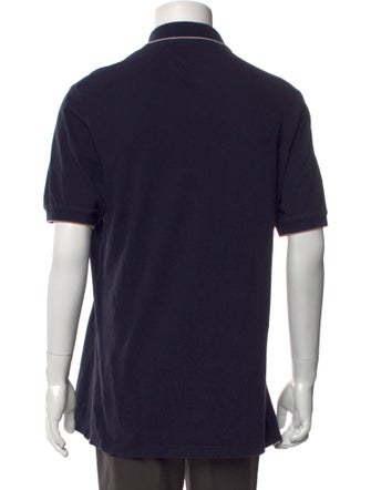 Brunello Cucinelli Collar Short Sleeve Polo Shirt